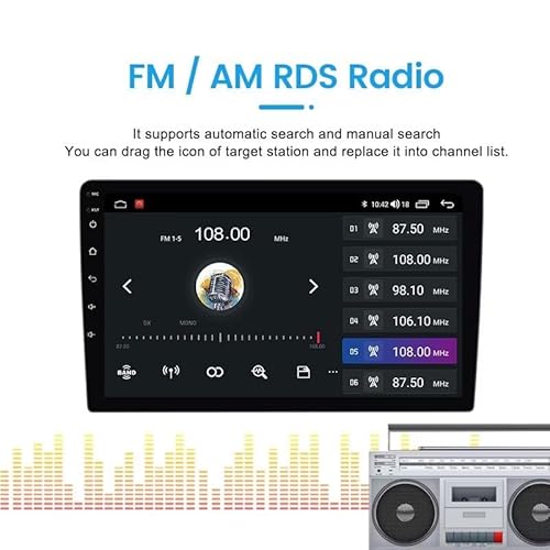 Radio Stereo for Hyundai Genesis/Rohens Coupe 2013-2016, Biorunn 9 Inch Octa Core GPS Navi Wireless Wired Car-Play Android - Image 5