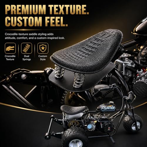 208cc Gas Drift Trike for Adults & Teens with Drift Rings - Image 4