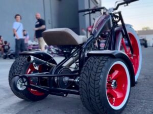 Big Wheel Mini Trike – Red & Black Edition