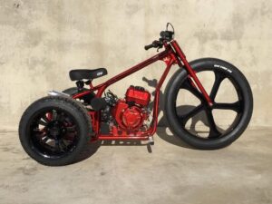 Candy Metallic Red Big Wheel Trike