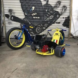 Alternative view of Apex 800W Fast Drift Big wheel Trike