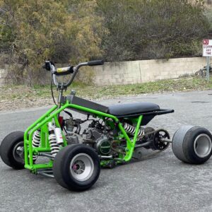 Alternative view of Yamaha Green Quad